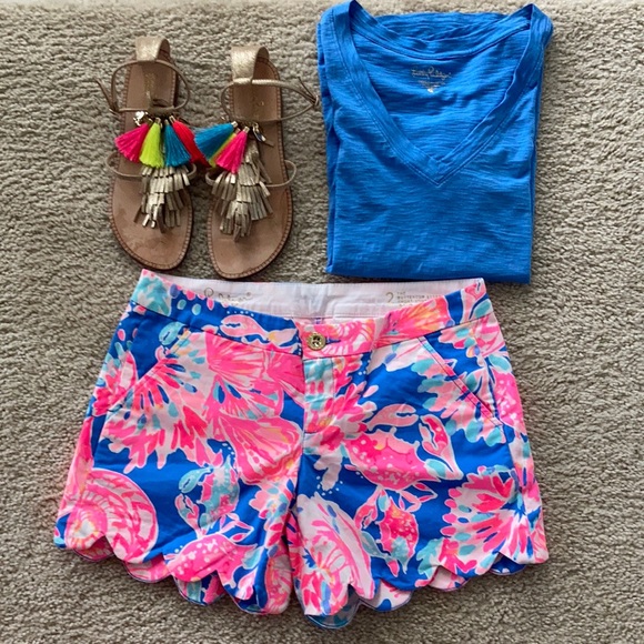 Lilly Pulitzer Pants - Lilly Pulitzer The Buttercup Stretch Twill Short